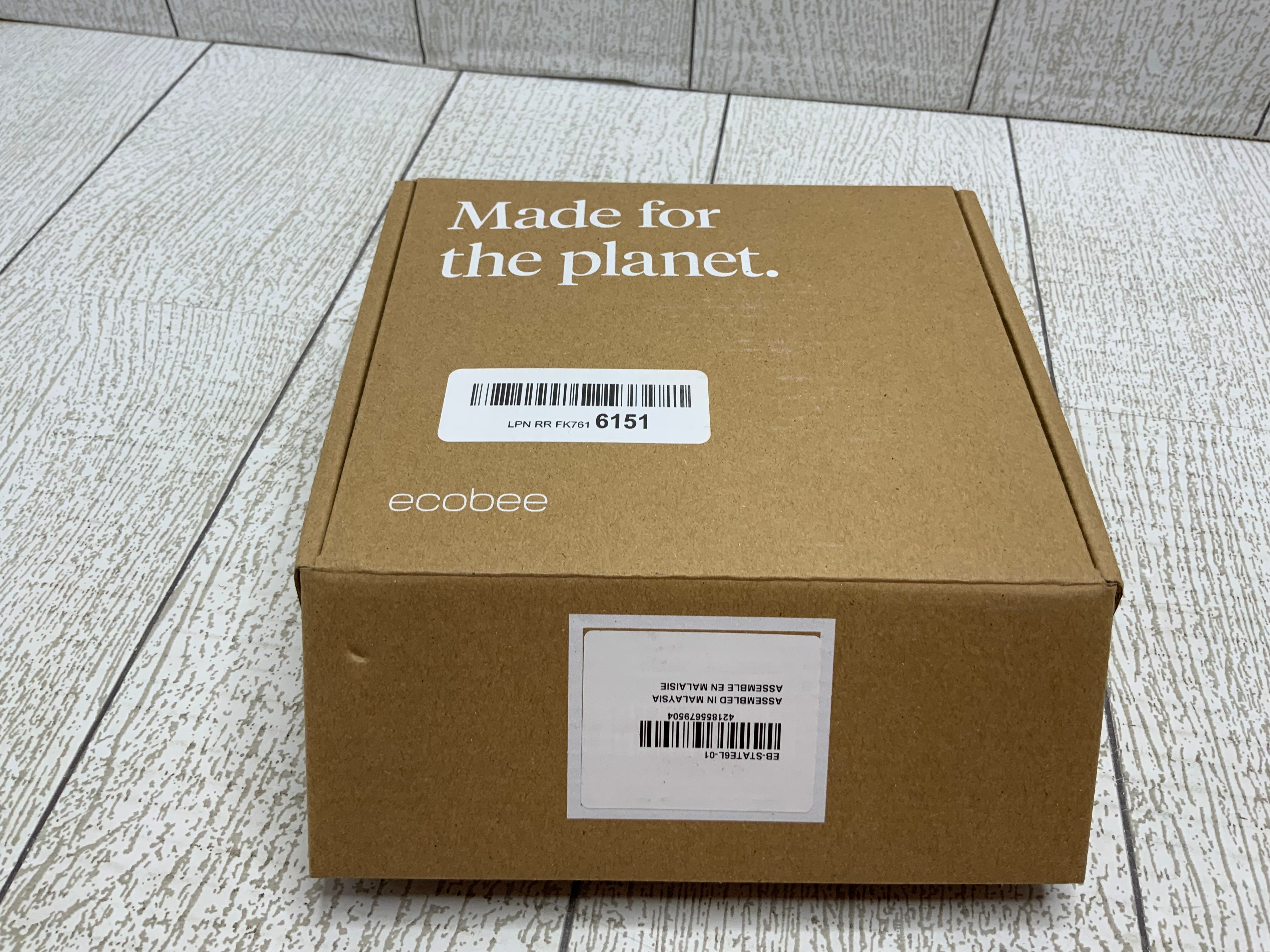 Ecobee ECB501 Household Smart Thermostat - (Black) (8026122387694)